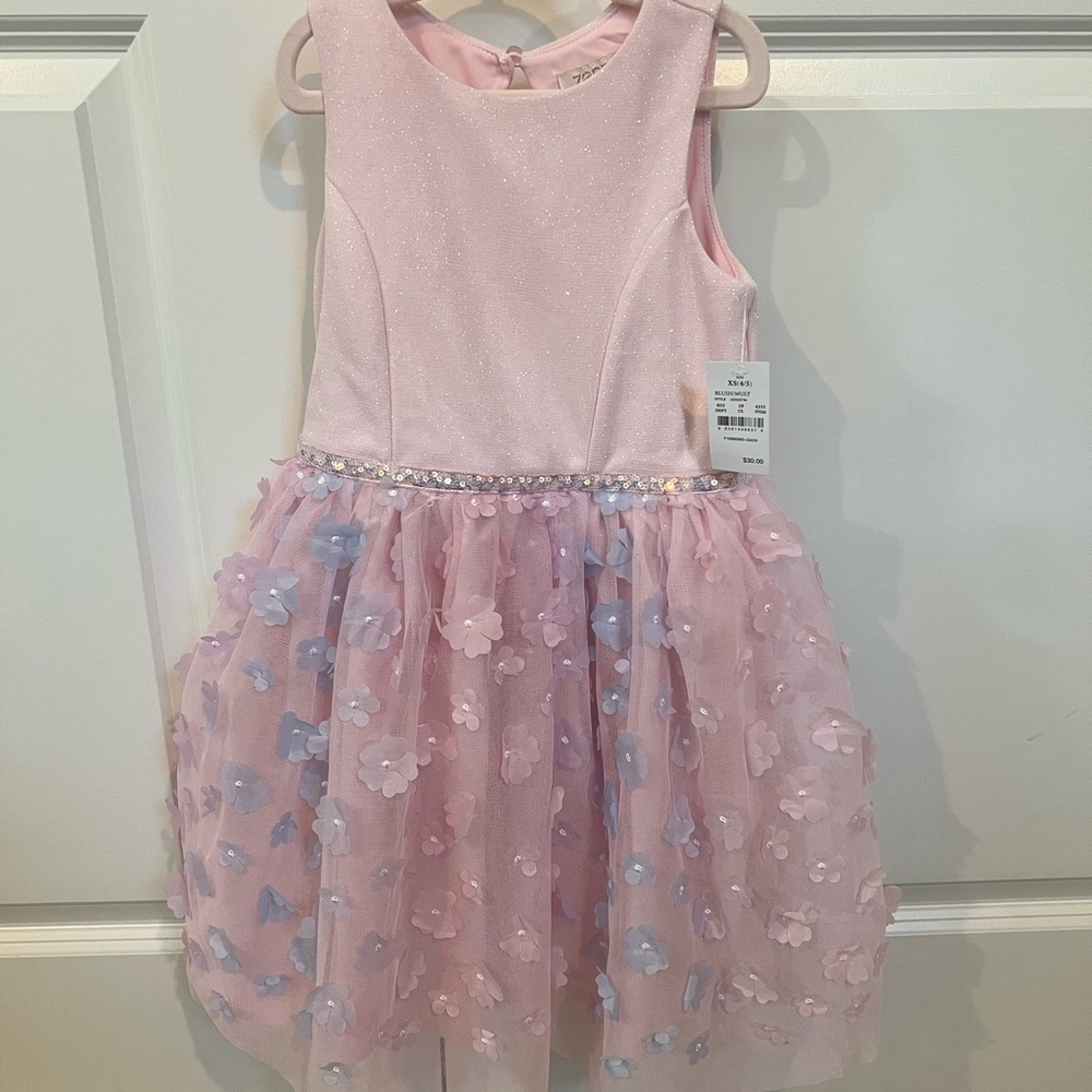 Target Zenzi Brand New Floral Pink Kids Dress